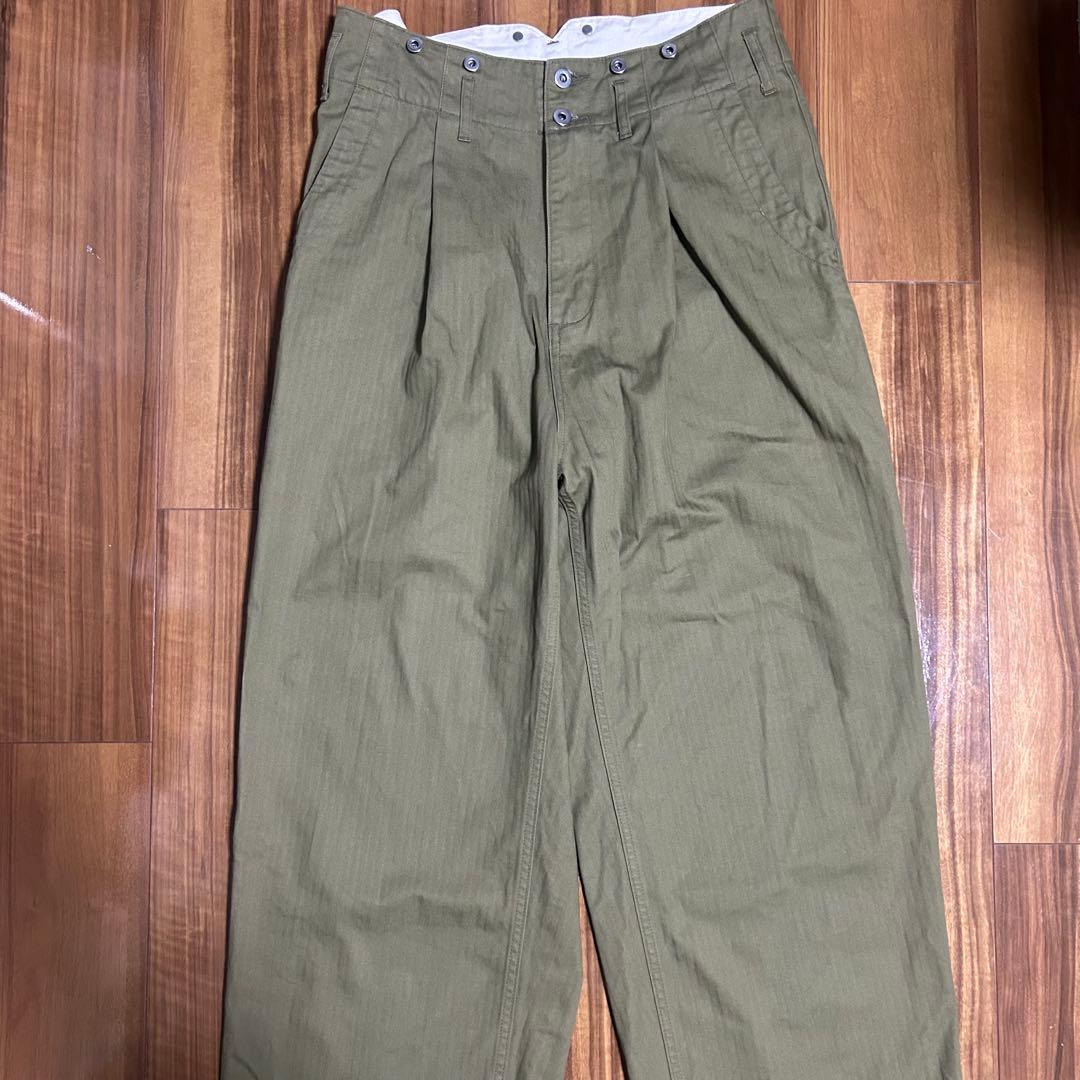 【美品】GURANK 25AW HB WORK PANTS size34