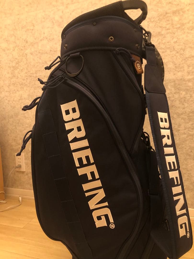 【美品】BRIEFING ブリーフィング　キャディバッグ　CR-5 人気カラー