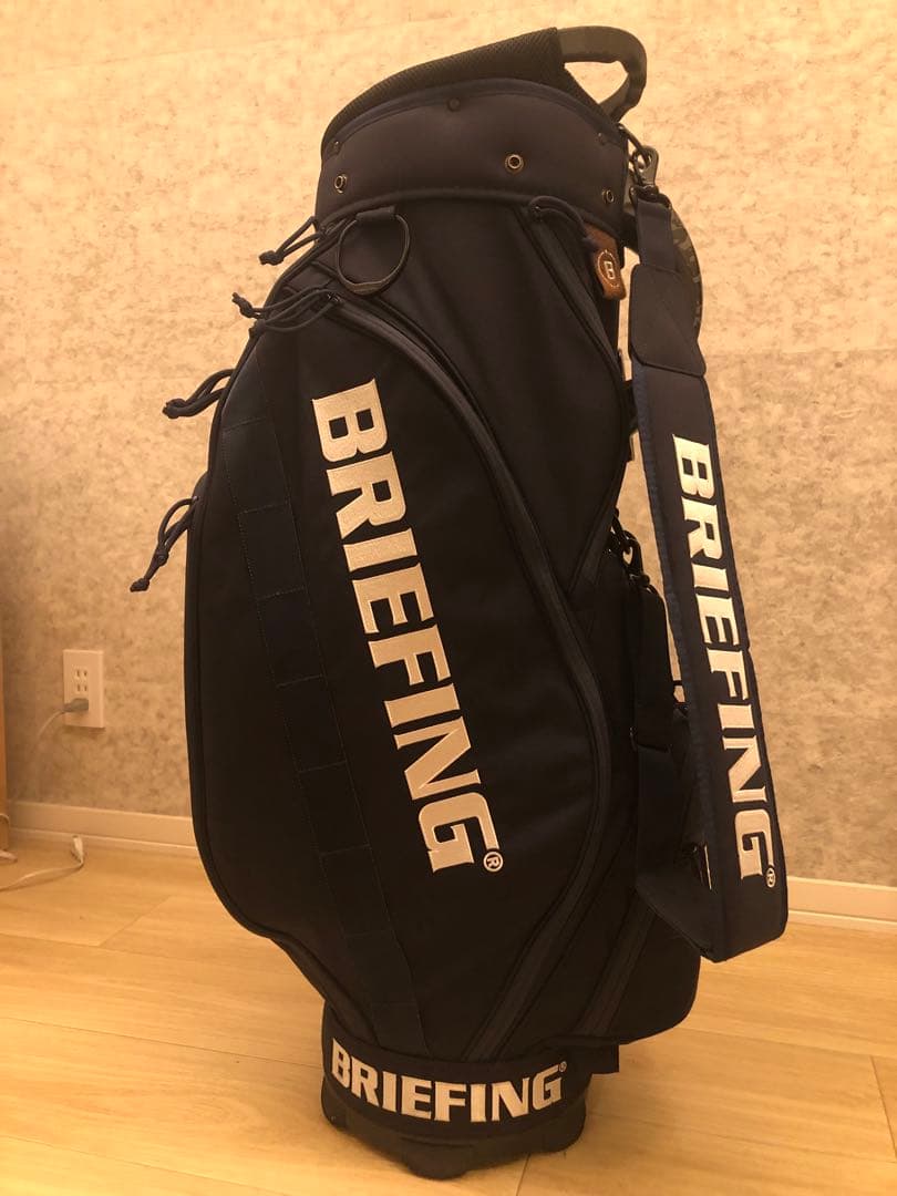 【美品】BRIEFING ブリーフィング　キャディバッグ　CR-5 人気カラー