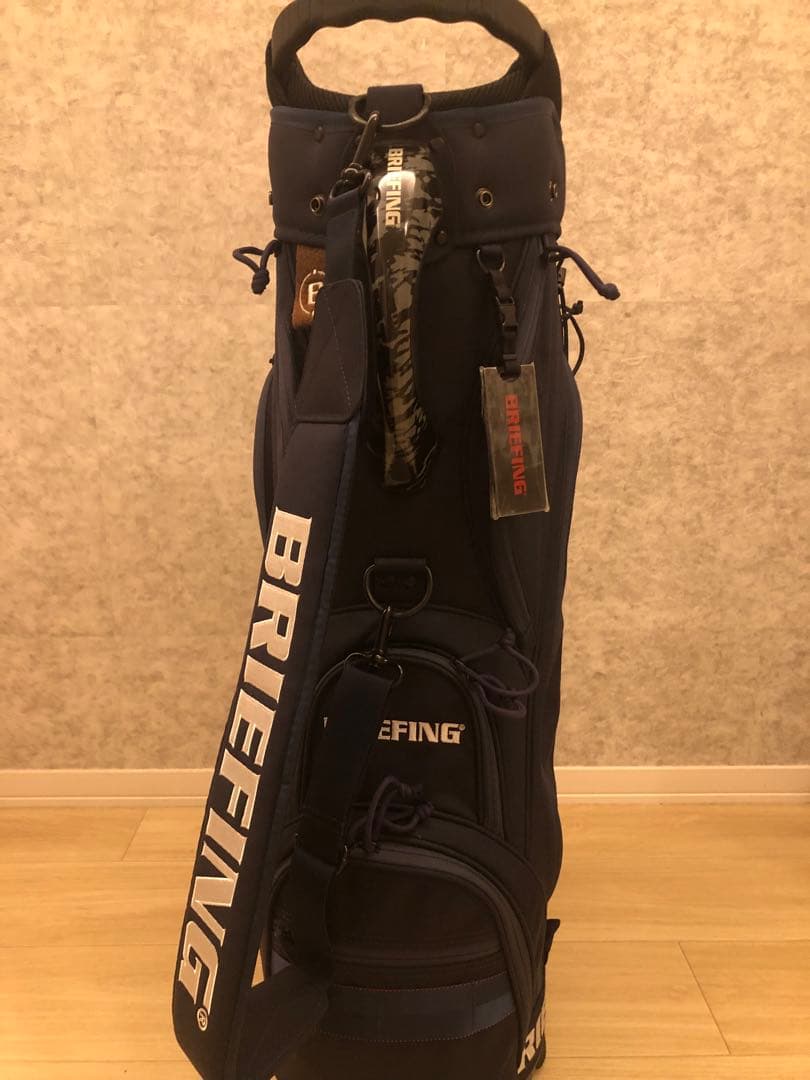 【美品】BRIEFING ブリーフィング　キャディバッグ　CR-5 人気カラー