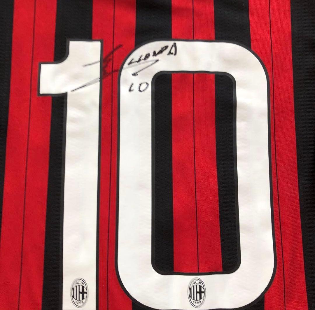 「直筆サイン」本田圭佑サイン付きユニフォーム