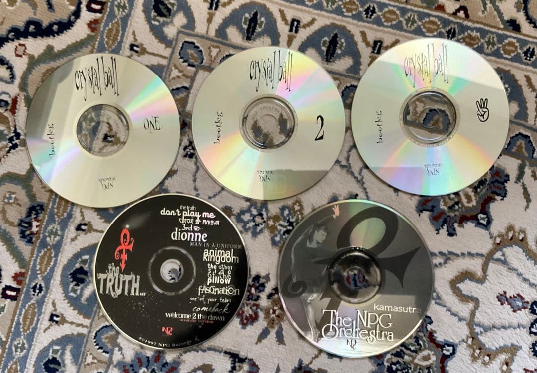 Prince : Crystal Ball 限定5CD 輸入盤