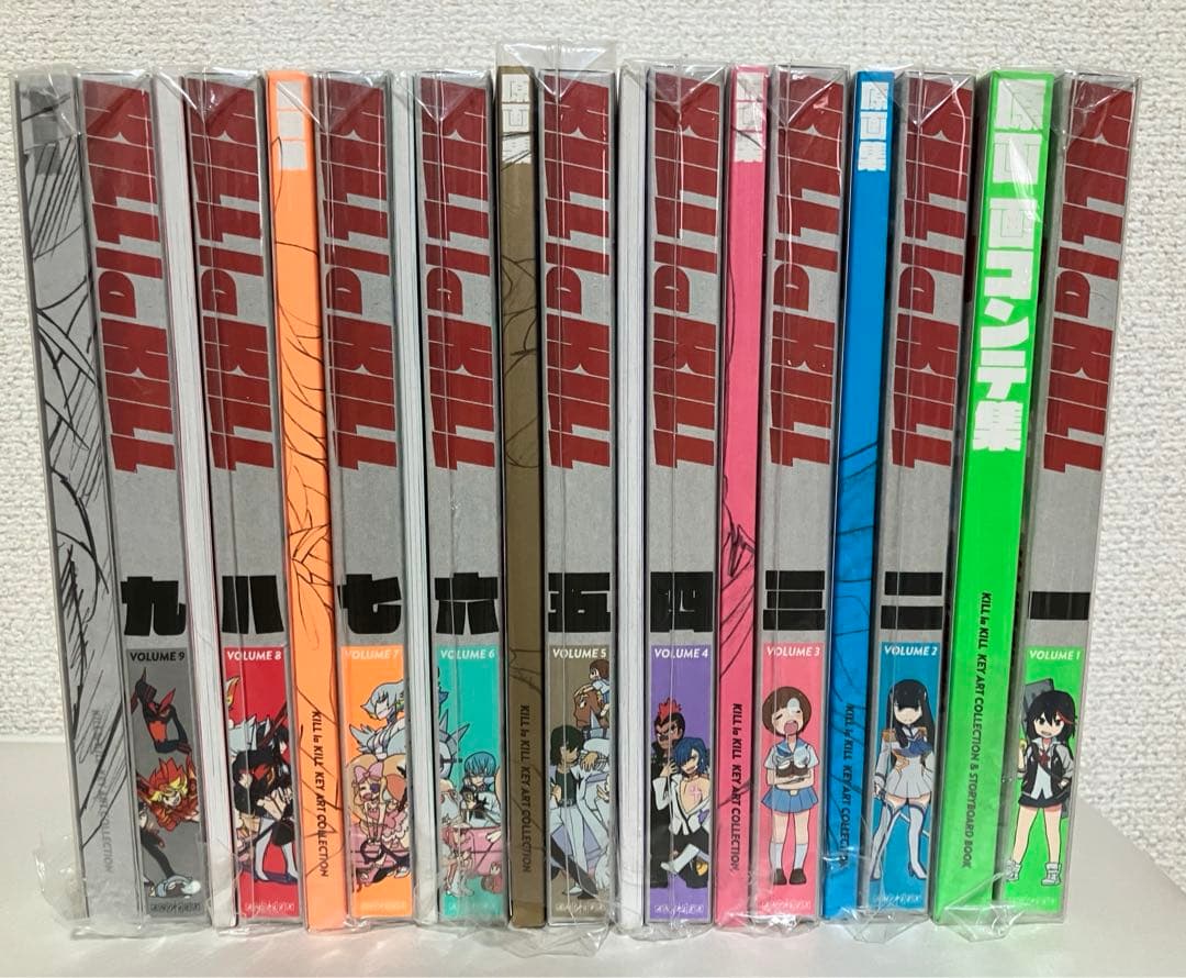 キルラキル 完全生産版DVD全9巻 専用ボックス&サントラCD セット売り 美品