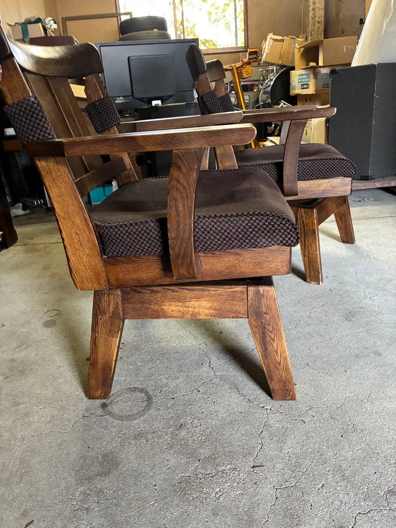 OTSUKA 大塚家具　C-490KA 回転式　アームチェア