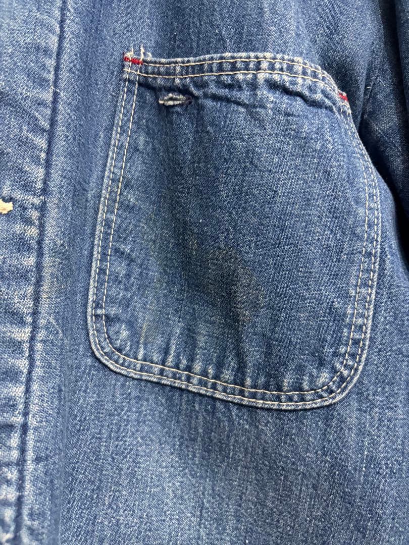 Wrangler 70s カバーオール　ヴィンテージ デニム　ブランケット