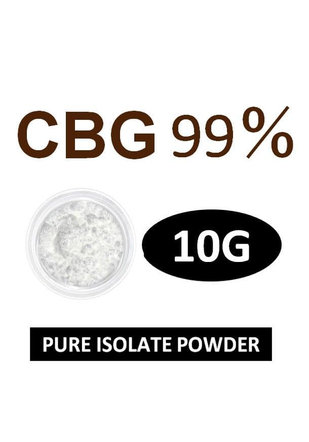 【10G】CBG アイソレート クリスタル 結晶パウダー(高純度99%) CBD