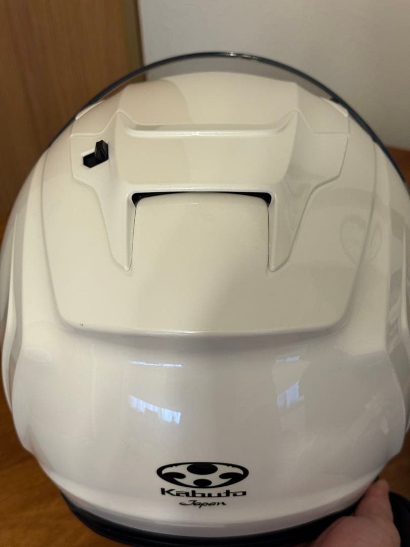 【美品】OGK KAMUI-3 パールホワイト Mサイズ