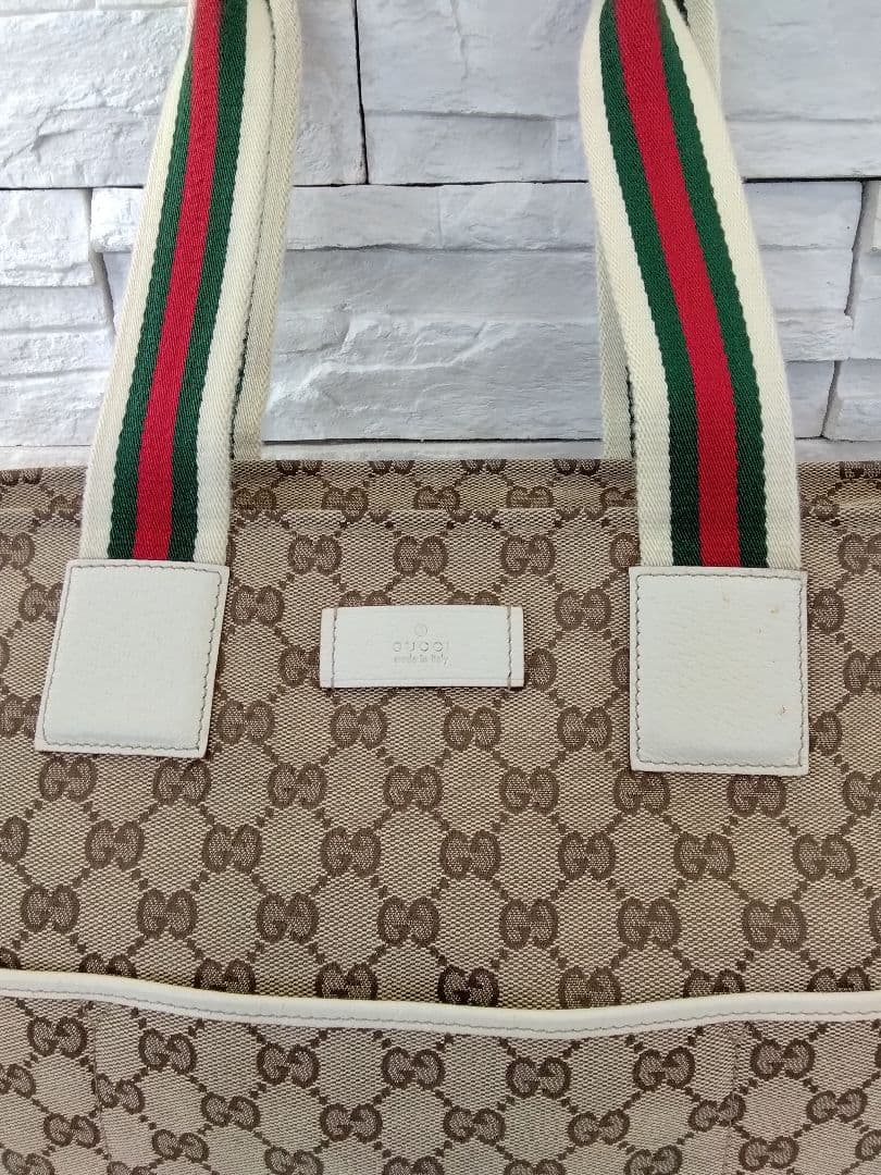GUCCI　シェリーライントートバッグ　　中古品