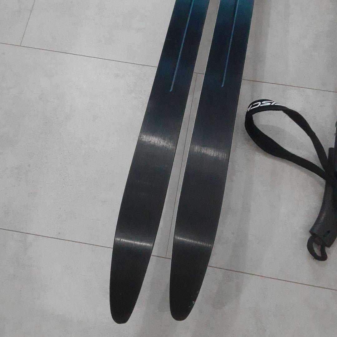 Alpina アルピナ Touring クロカン スキー板 178 ストック付き