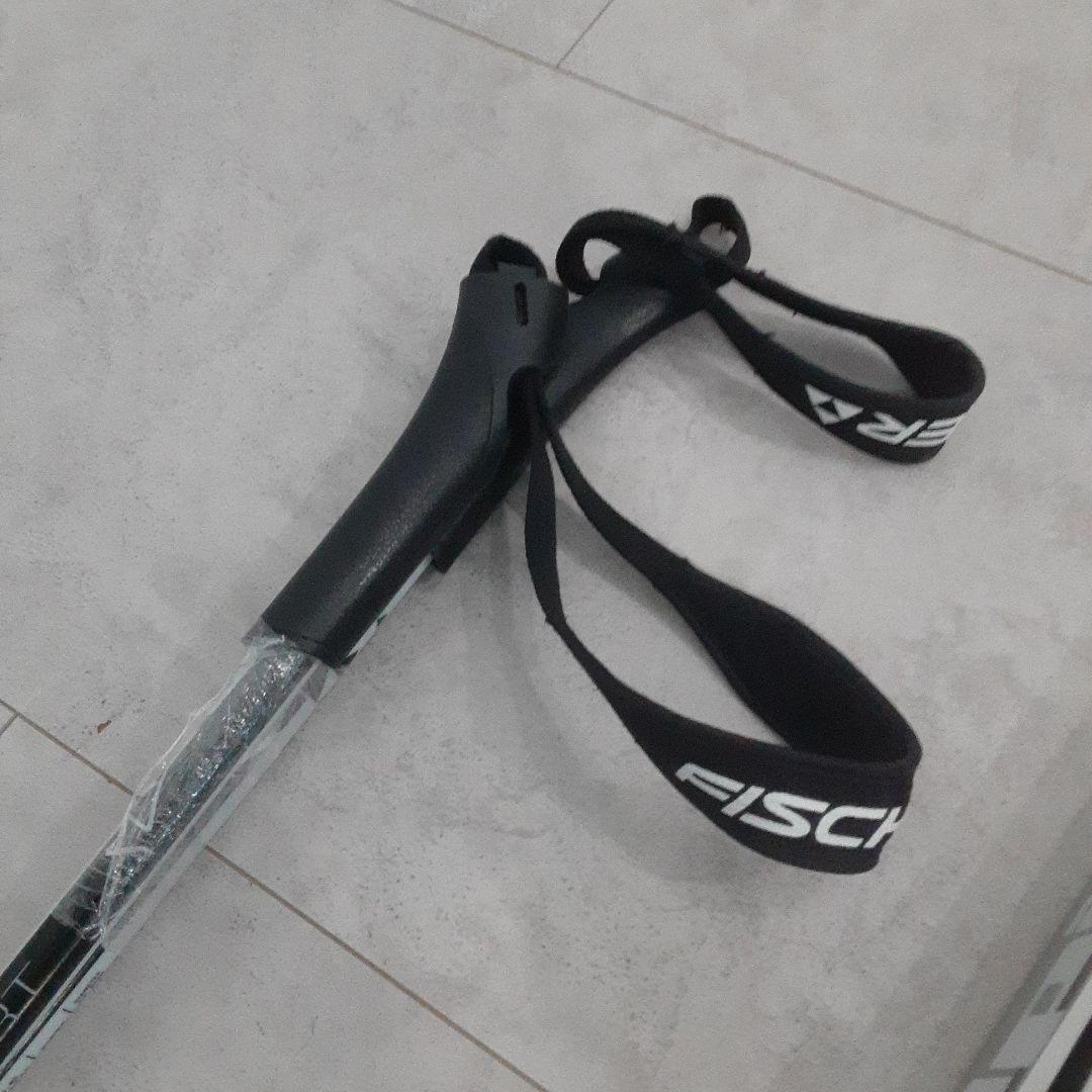 Alpina アルピナ Touring クロカン スキー板 178 ストック付き