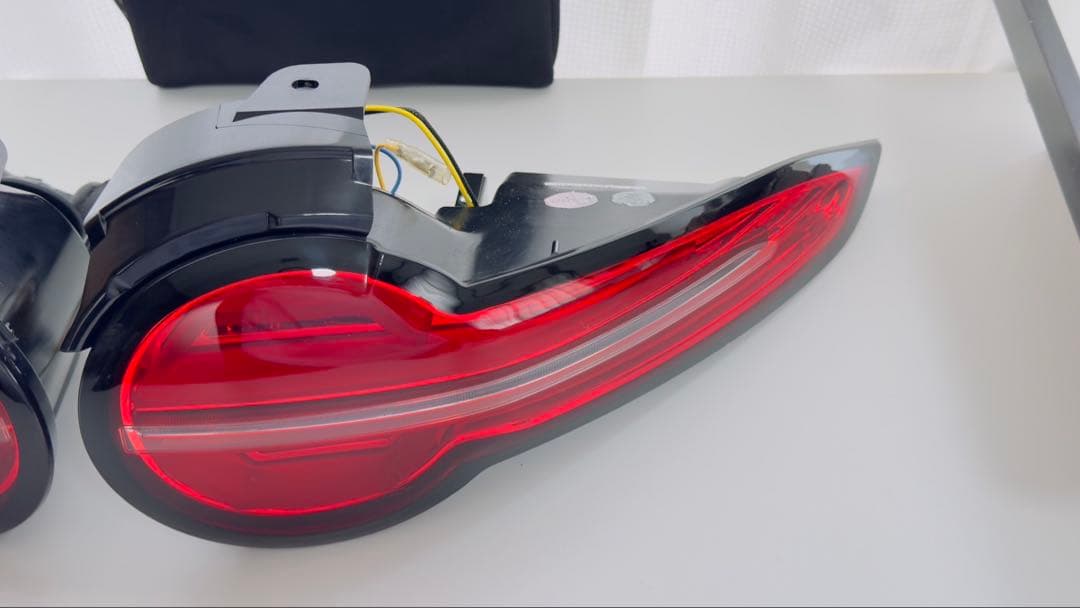 78WORKS NDロードスター用 テールランプ 　クリアレッド