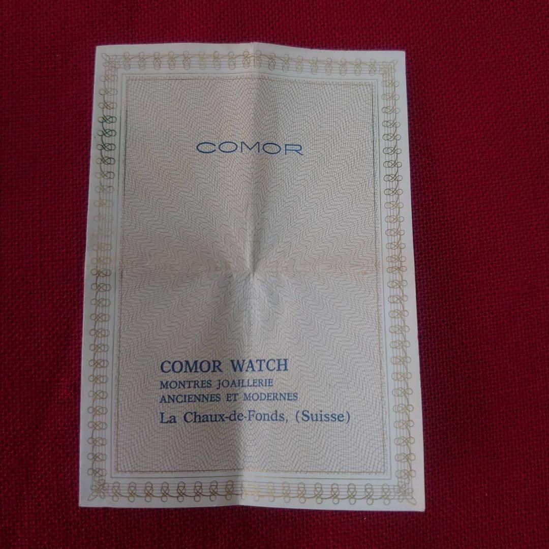 COMOR コモール スイス 懐中時計 ペンダントウォッチ 手巻き