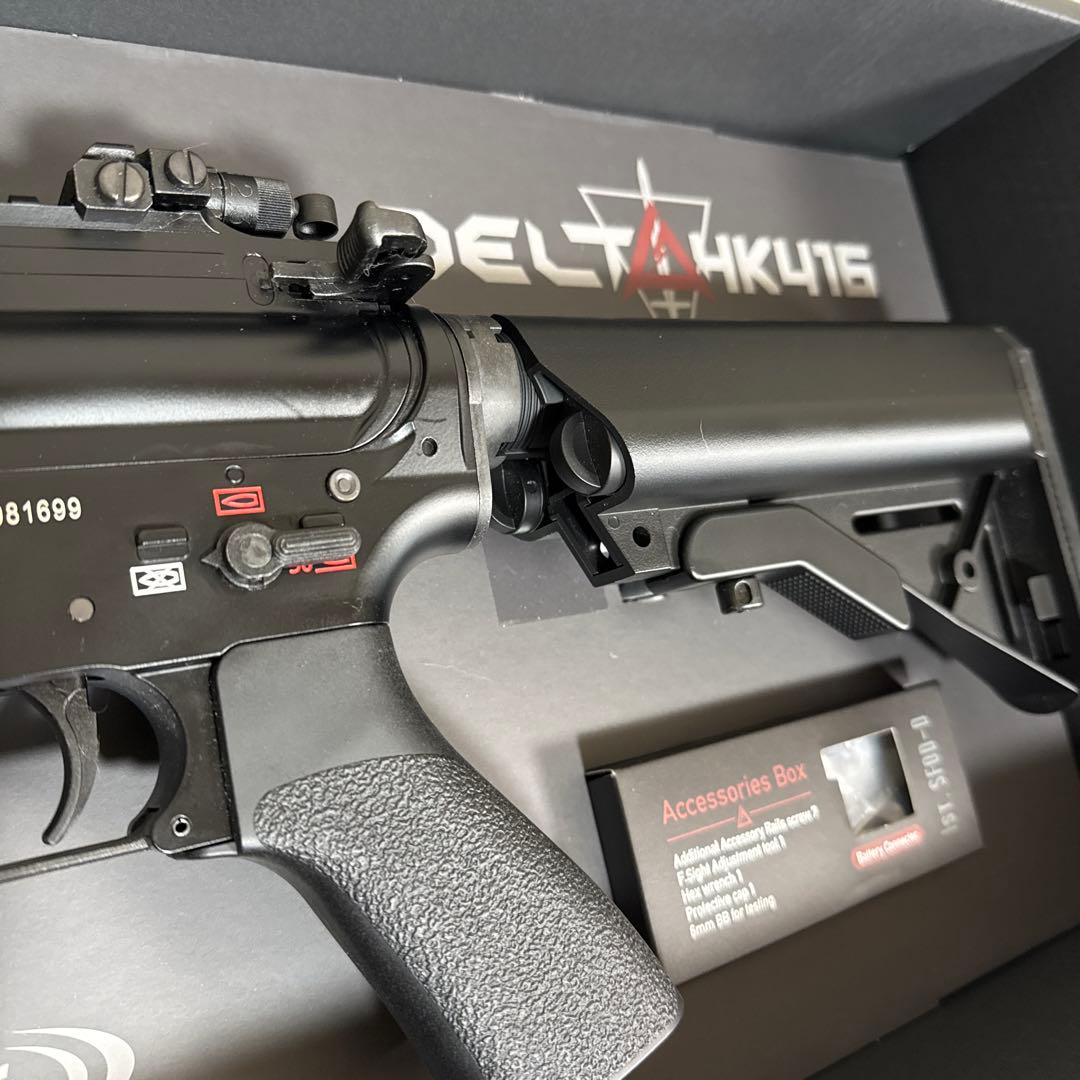 【美品】次世代電動ガン HK416 デルタカスタム ブラック 東京マルイ