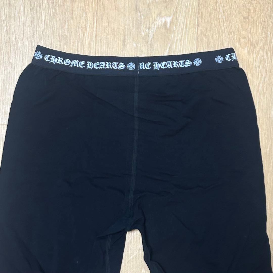 【新品】CHROME HEARTS ブラックレギンス 2個セット