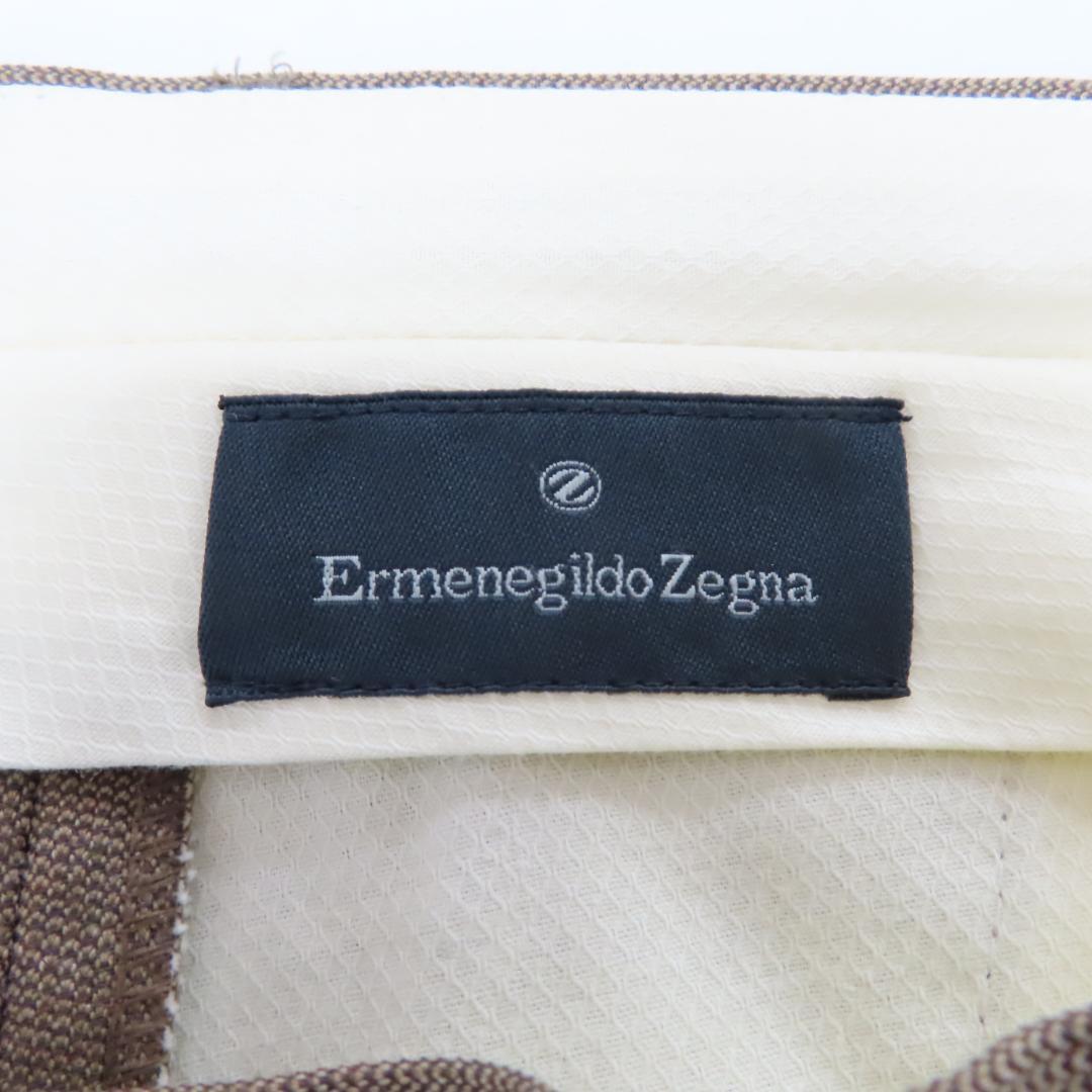 ポルトガル製 ErmenegildoZegna ウール スラックス パンツ 48
