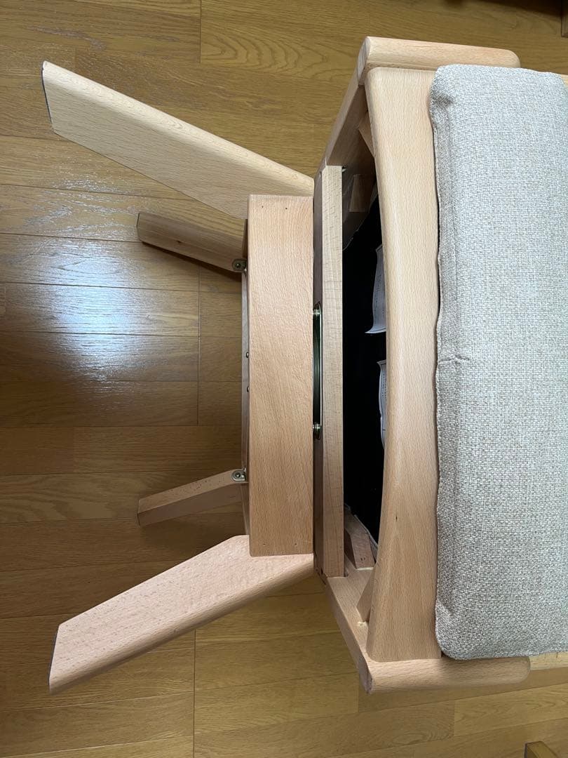 美品 ポケットコイルダイニング回転チェアNコレクション C-27S 肘付き