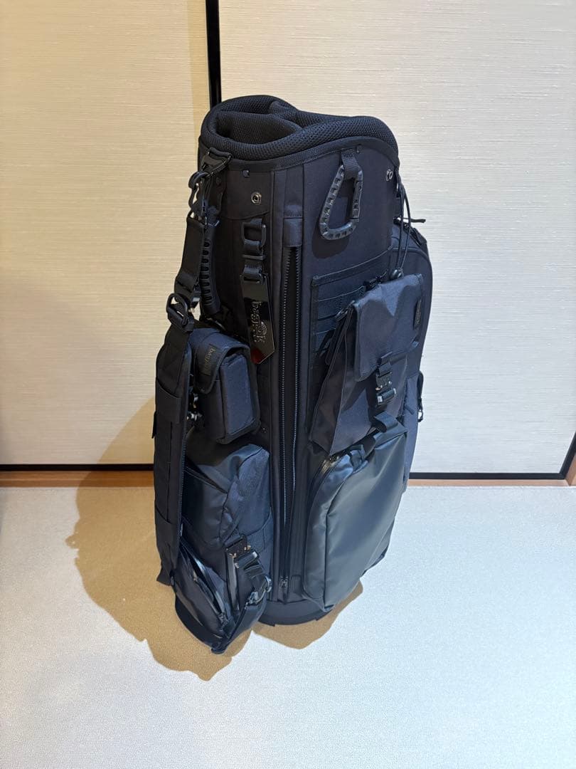 bagjack golf キャディバッグ　ブラック　カートバッグ