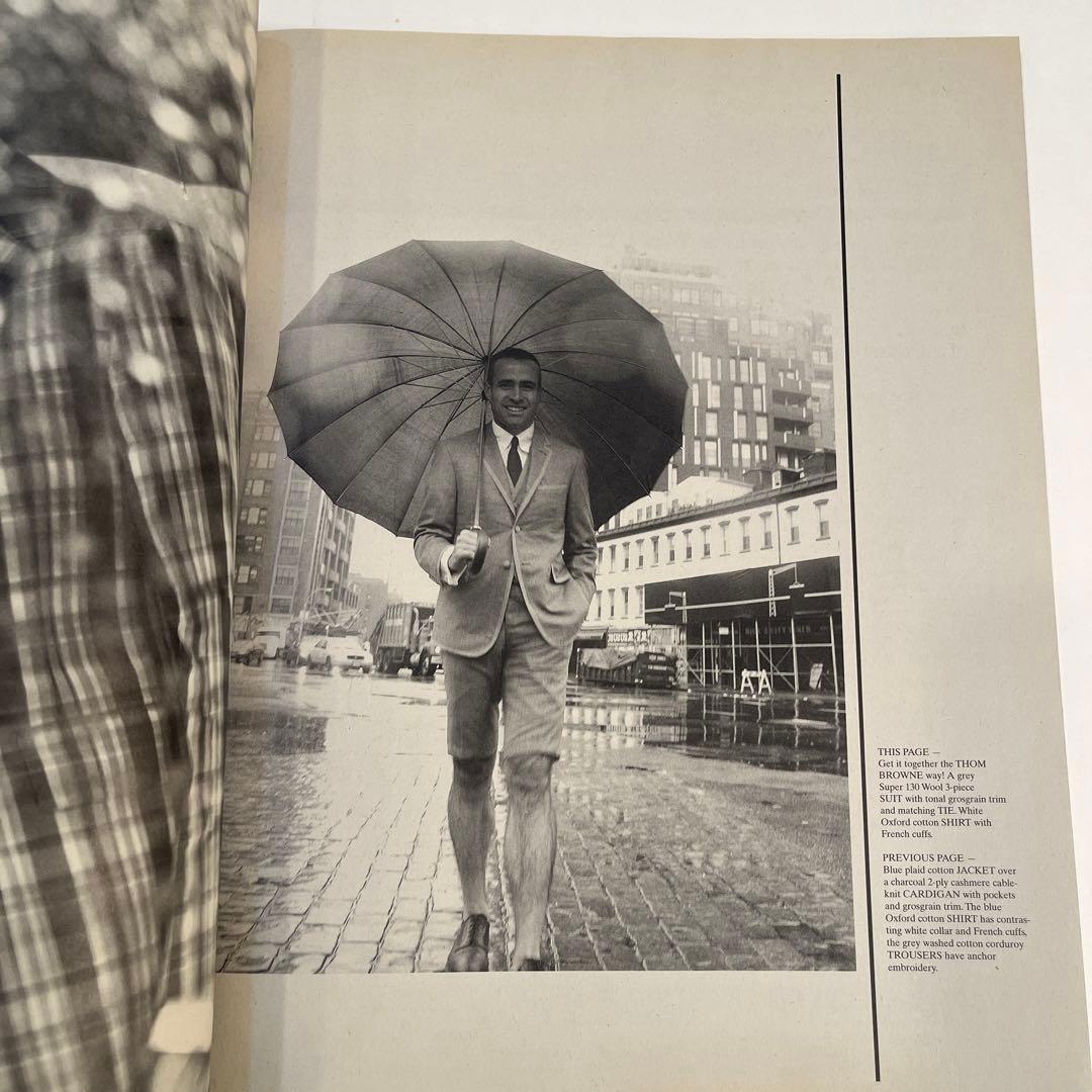 希少　FANTASTIC MAN 創刊号　2005 トムブラウン purple