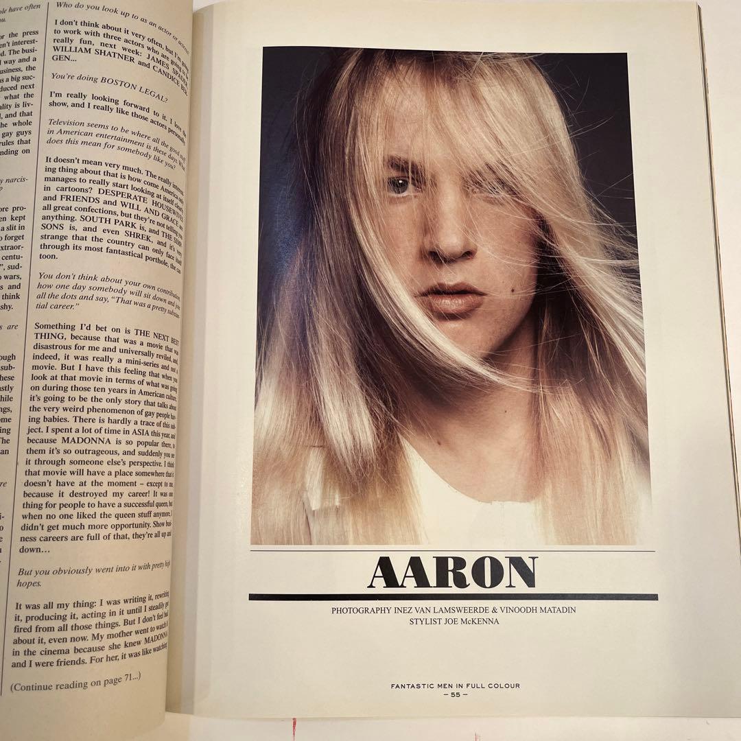 希少　FANTASTIC MAN 創刊号　2005 トムブラウン purple