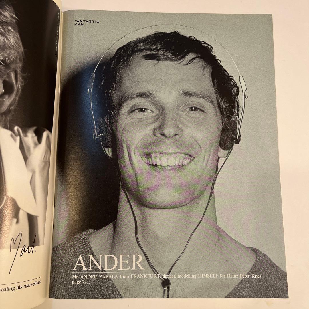 希少　FANTASTIC MAN 創刊号　2005 トムブラウン purple