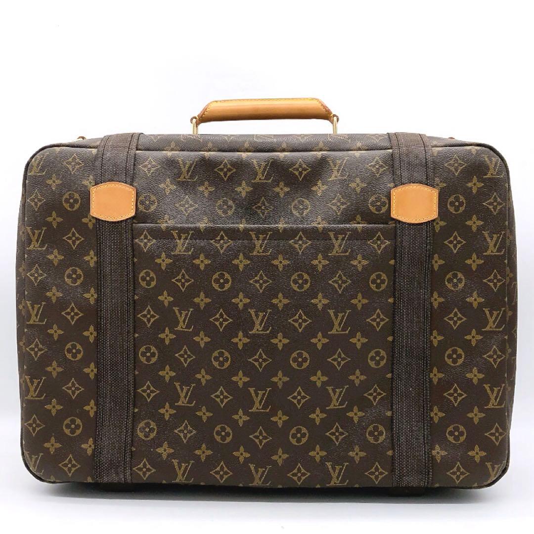 【LOUIS VUITTON】サテライト53 モノグラム　トラベルバッグ