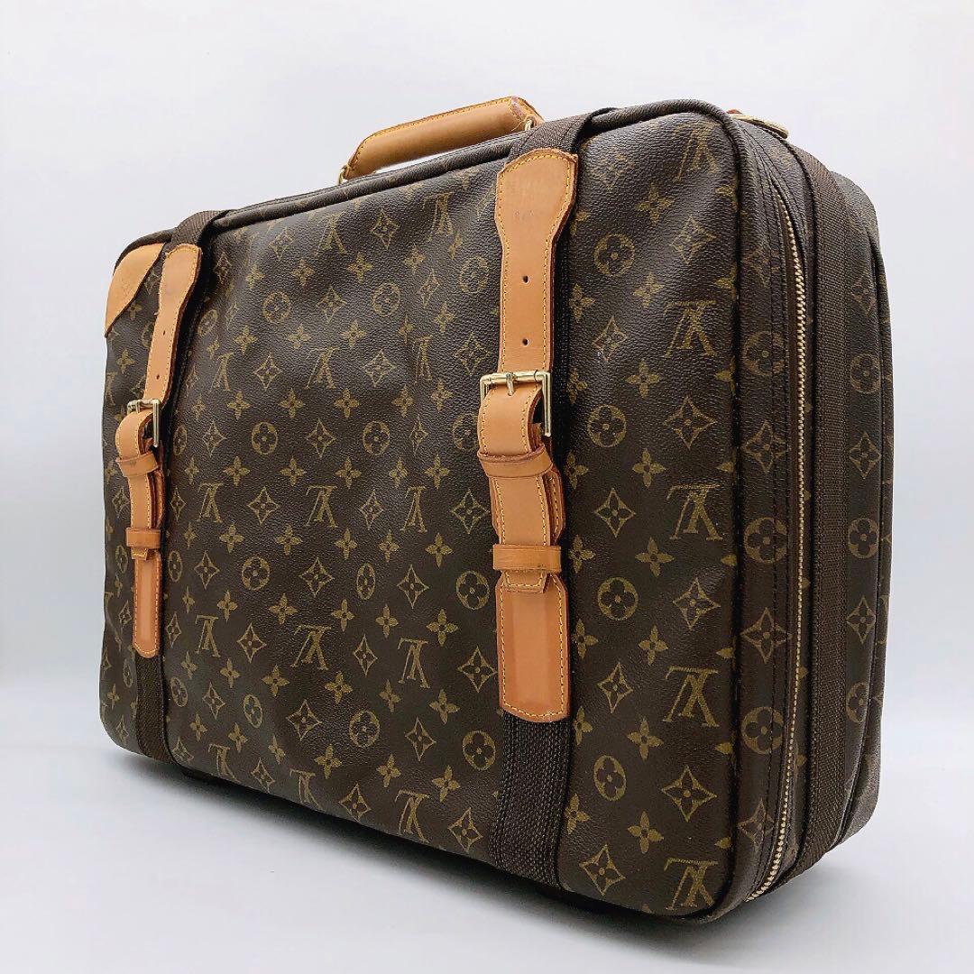 【LOUIS VUITTON】サテライト53 モノグラム　トラベルバッグ