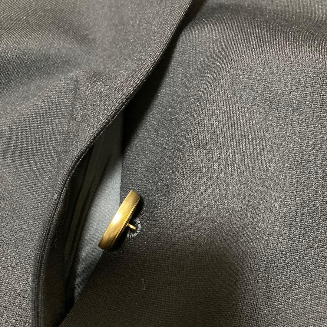 未使用品！高橋志津奈コラボ　2wayコクーンジャケット　金ボタン大きいサイズ48