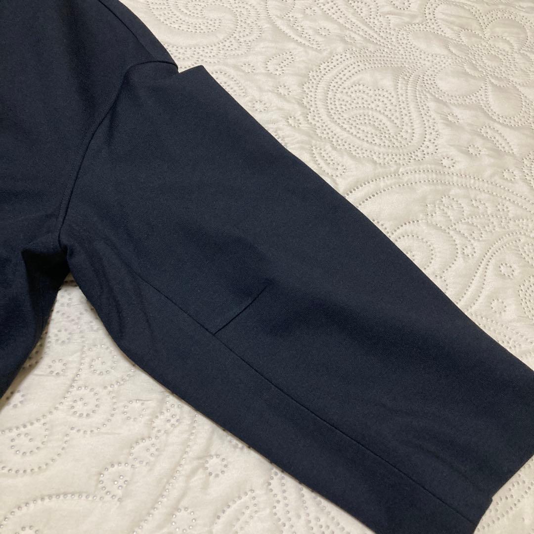 未使用品！高橋志津奈コラボ　2wayコクーンジャケット　金ボタン大きいサイズ48