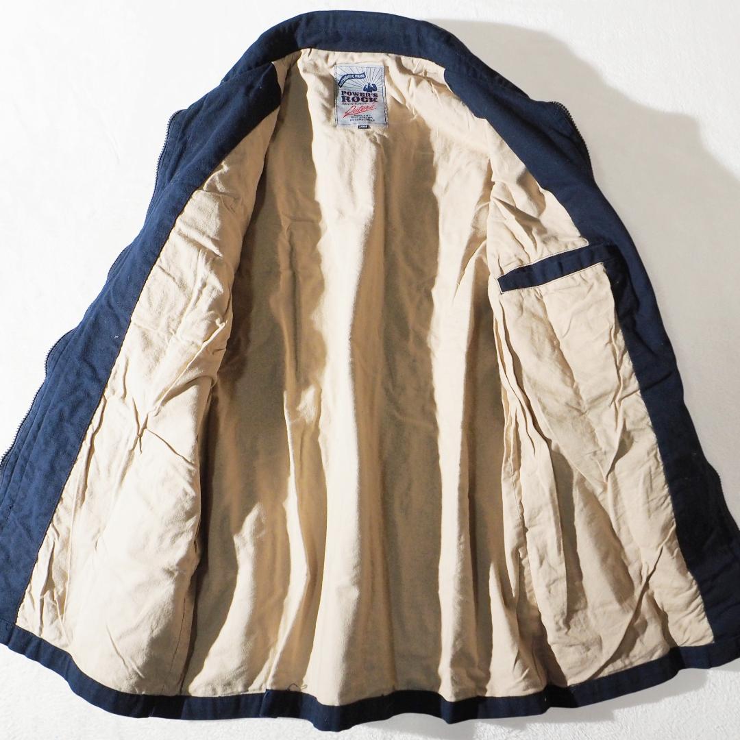 希少 パワーズロック カバーオール 濃紺 インディゴ デニムジャケット L