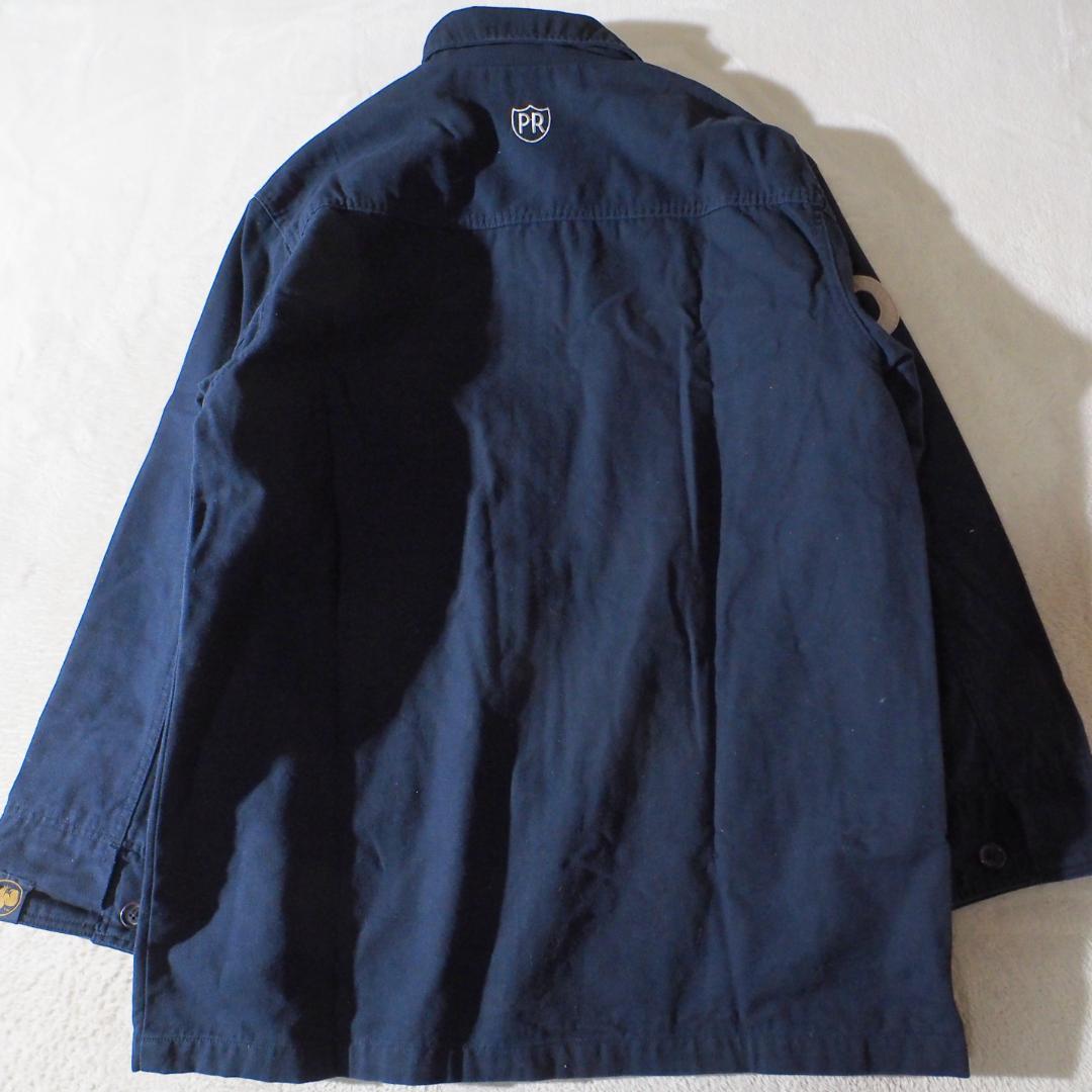 希少 パワーズロック カバーオール 濃紺 インディゴ デニムジャケット L