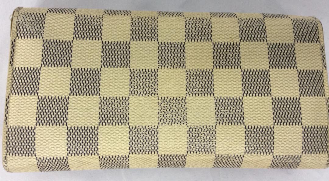 【送料無料】LOUIS VUITION 長財布　ホワイト×グレー　レディース