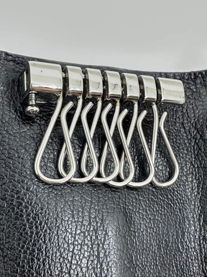 HERMES ベアン ヴォーエプソン 6連 キーケース◻︎M刻印（342_41)