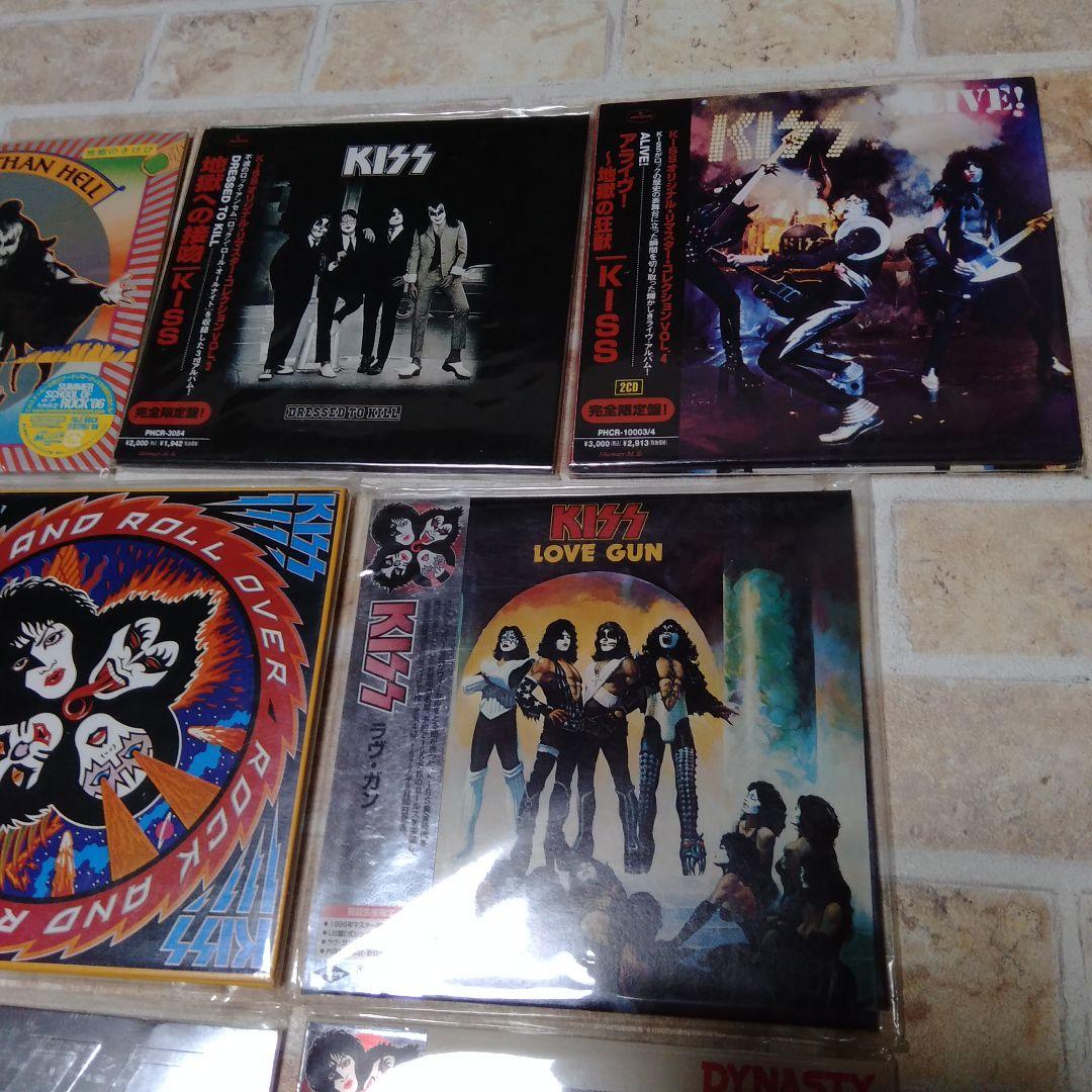 KISS 紙ジャケ　紙ジャケット　10枚　まとめて