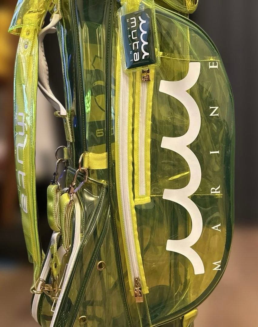 【k.F 】muta MARINE GOLF クリアキャディバッグ