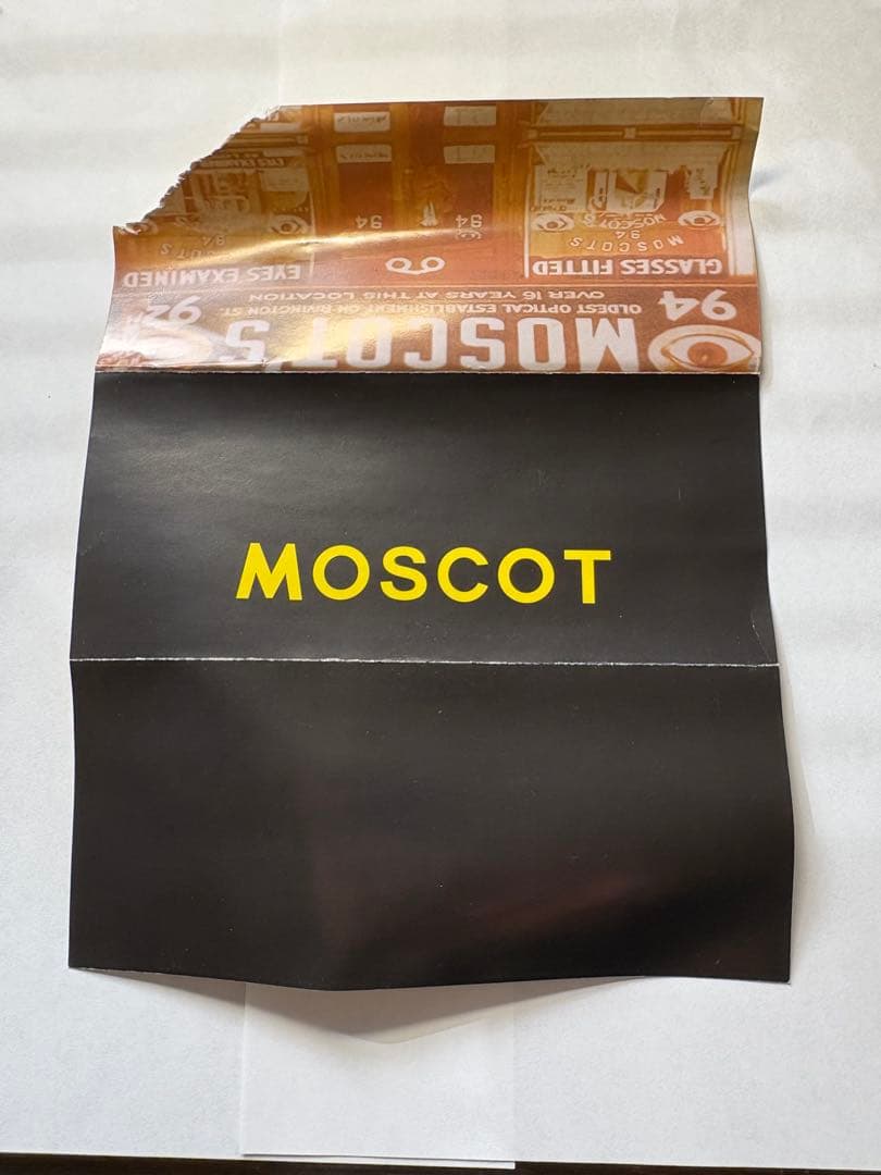 モスコット MOSCO ブラックサングラス