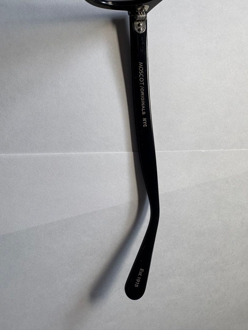 モスコット MOSCO ブラックサングラス