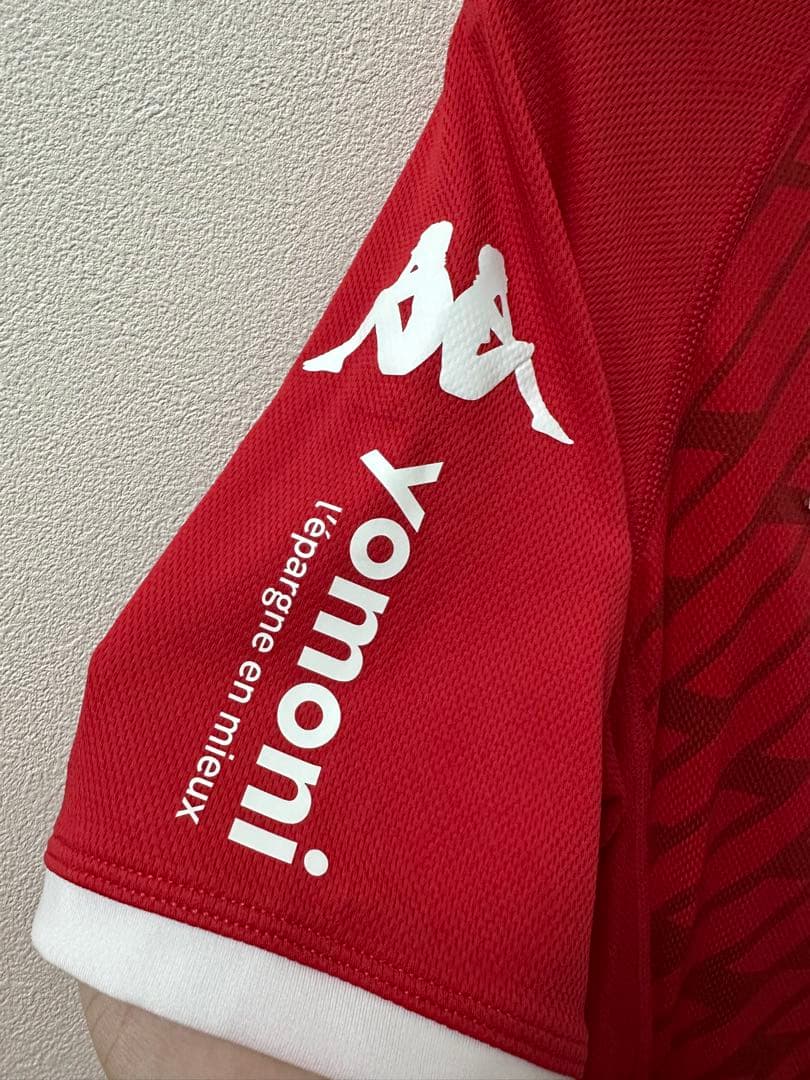 南野拓実　ユニフォーム　モナコ　オーセンティック　リーグアン　23/24（H）