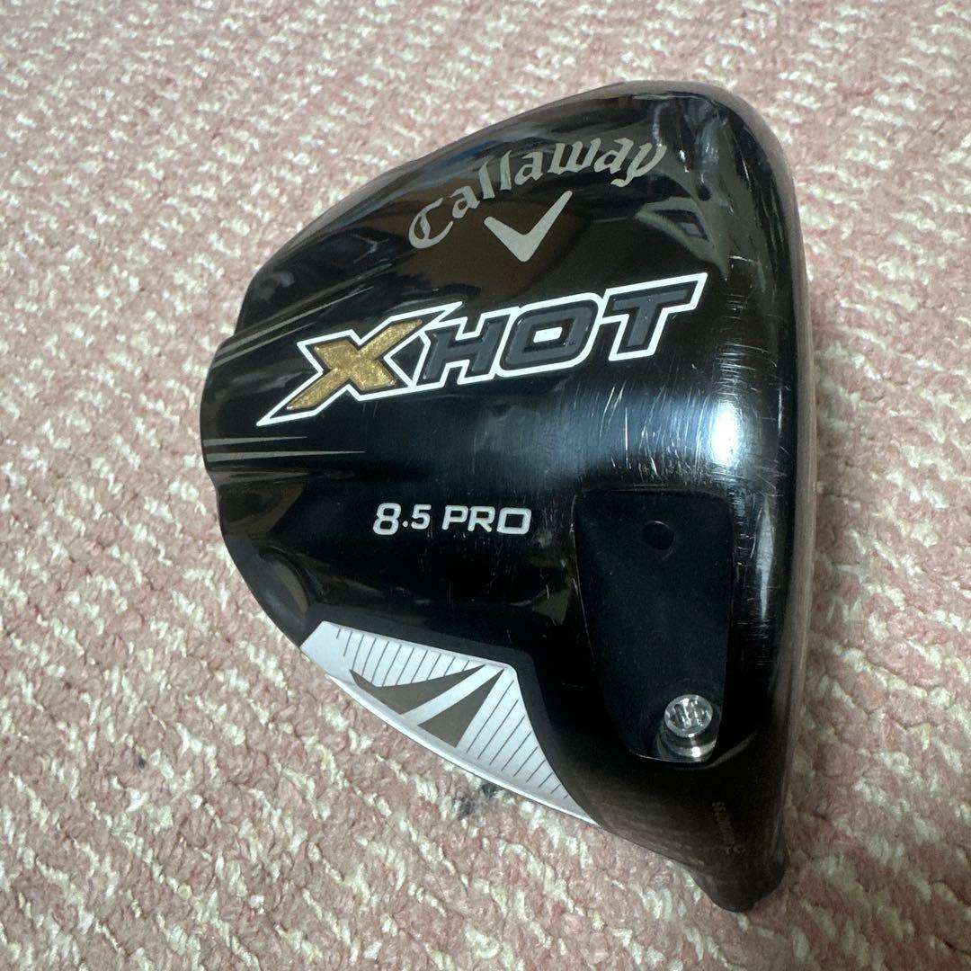 キャロウェイ XHOT 8.5 PRO ドライバー　TCシリアル 支給品　ヘッド