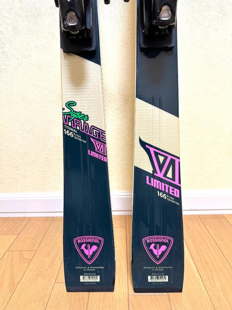 スキー ROSSIGNOL Super Virage VI Limited 166cm