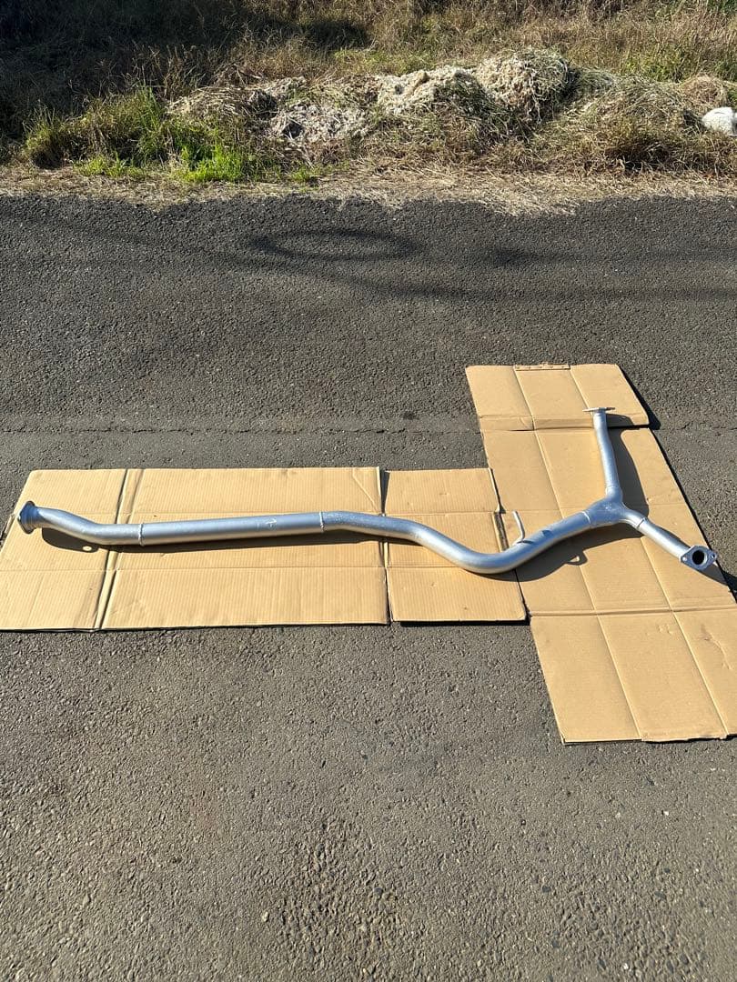 スバルインプレッサWRX STi/GVBワンオフ中間フルストレート加工パイプ