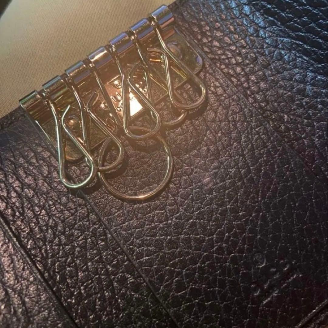 Gucci GGパターン レザーキーケース