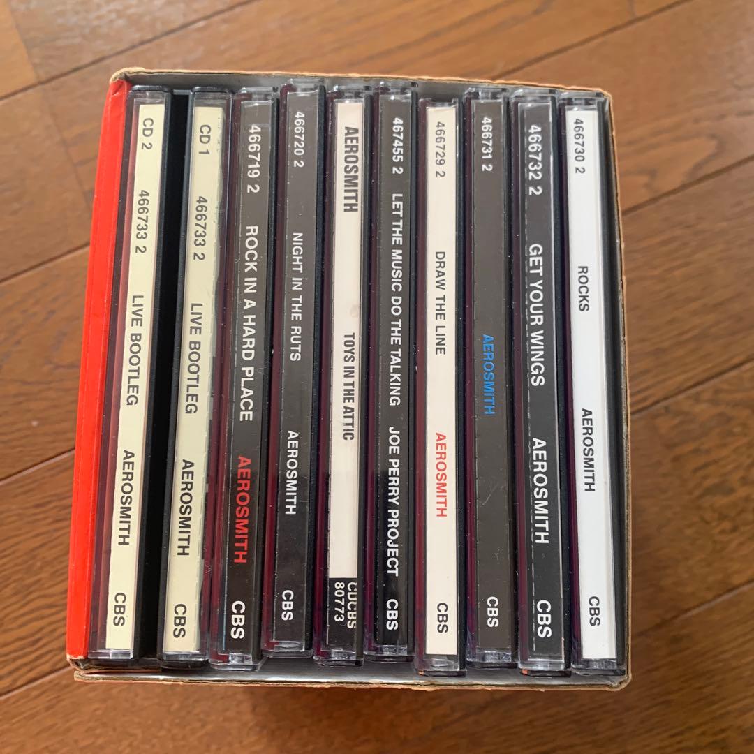 AEROSMITH COLLECTION CD 10枚セット貴重品エアロスミス
