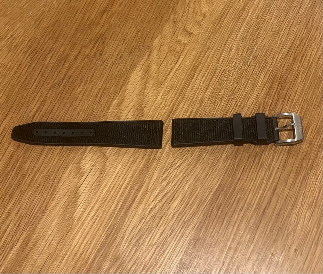 IWC ラバーストラップ　超美品　新品同様