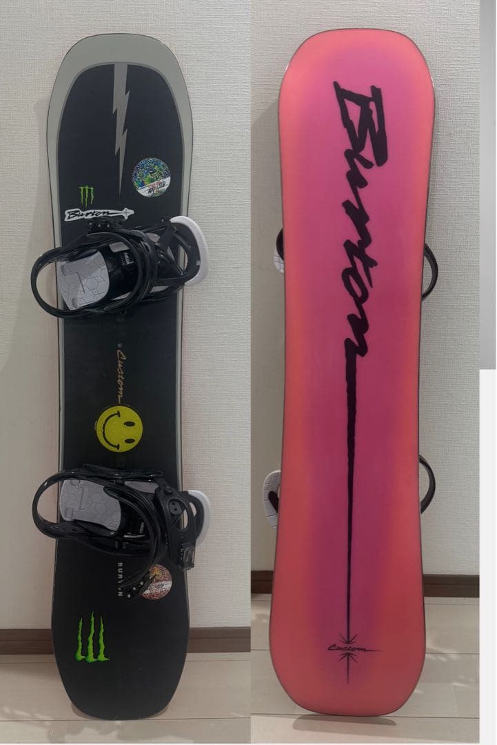 Burton Custom Smalls 125cm ビンディング付き