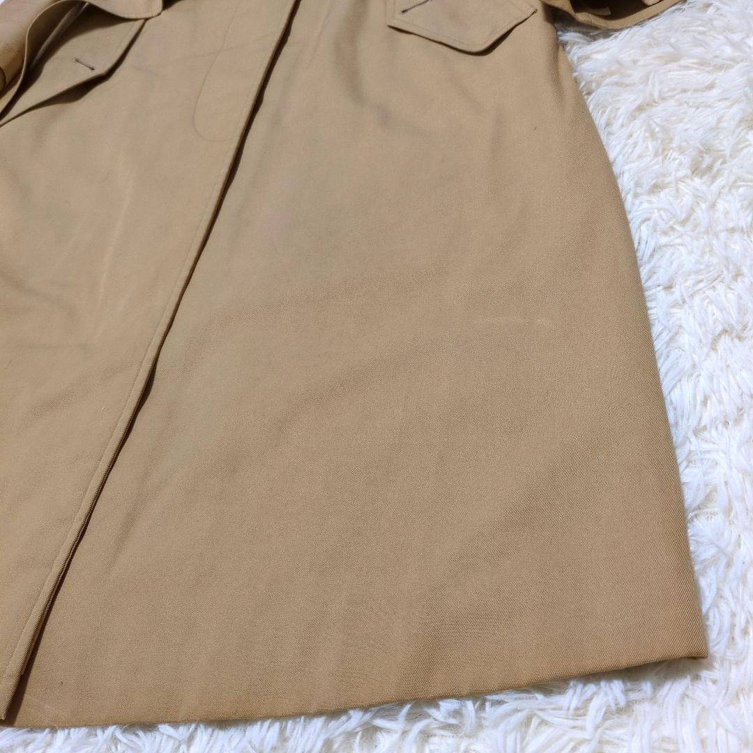 Burberry　ステンカラーコート ノバチェック　ベージュ