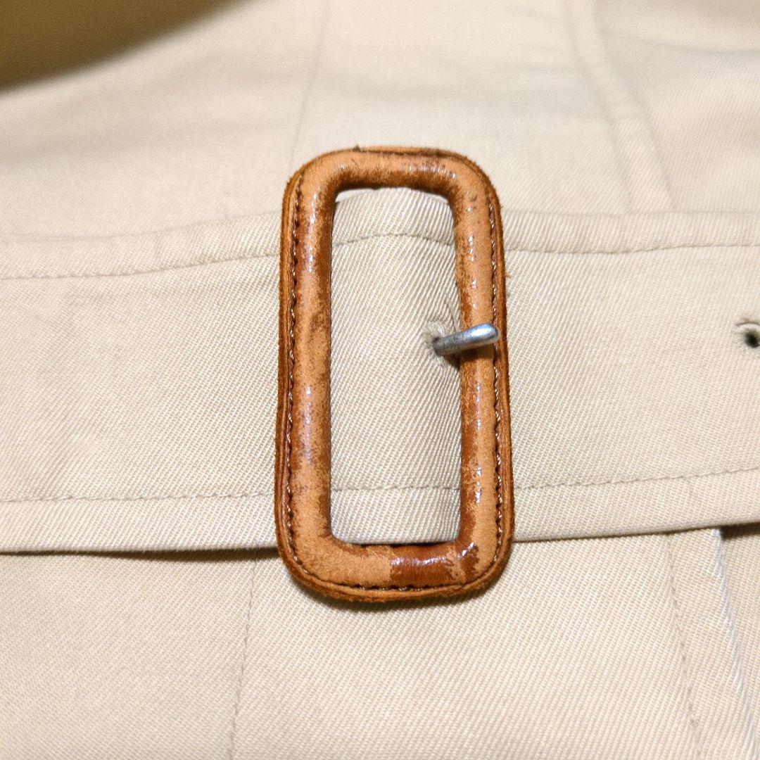 Burberry　ステンカラーコート ノバチェック　ベージュ