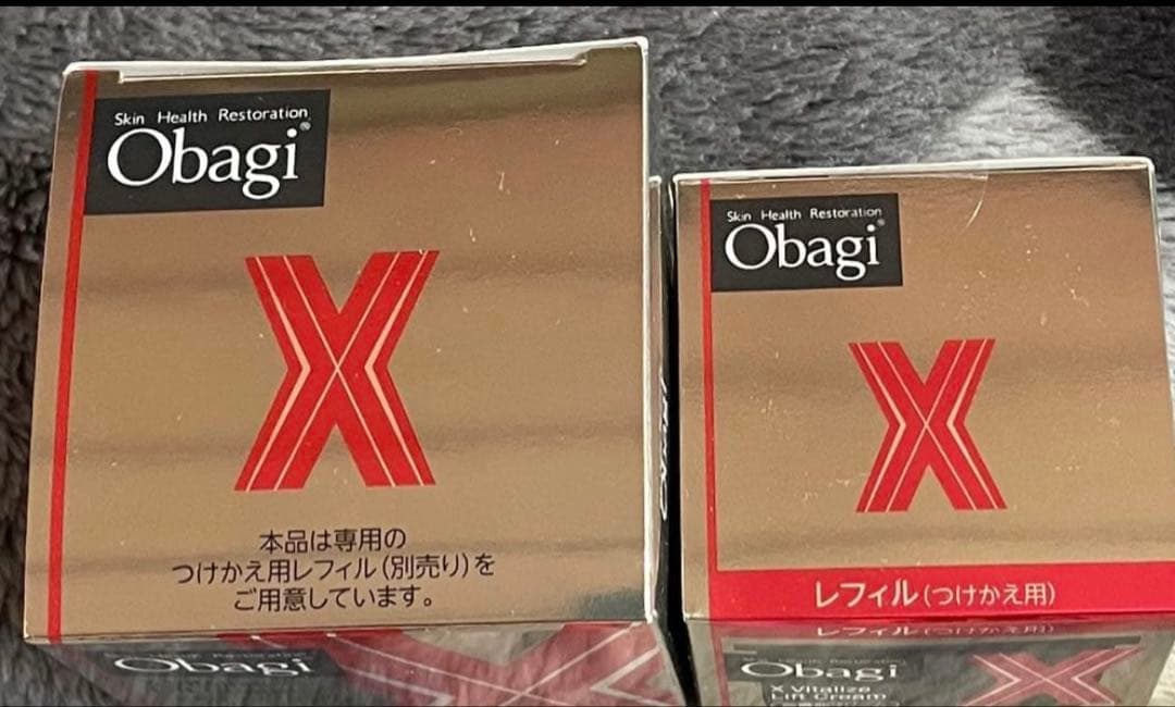 Obagi X バイタライズリフトクリーム本体50g + レフィル50g