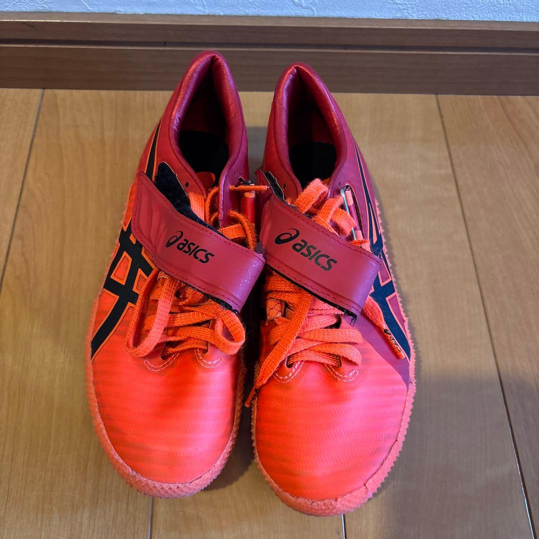 【美品】走り高跳びasics HighJumpPro2 24センチ（右足踏切用）