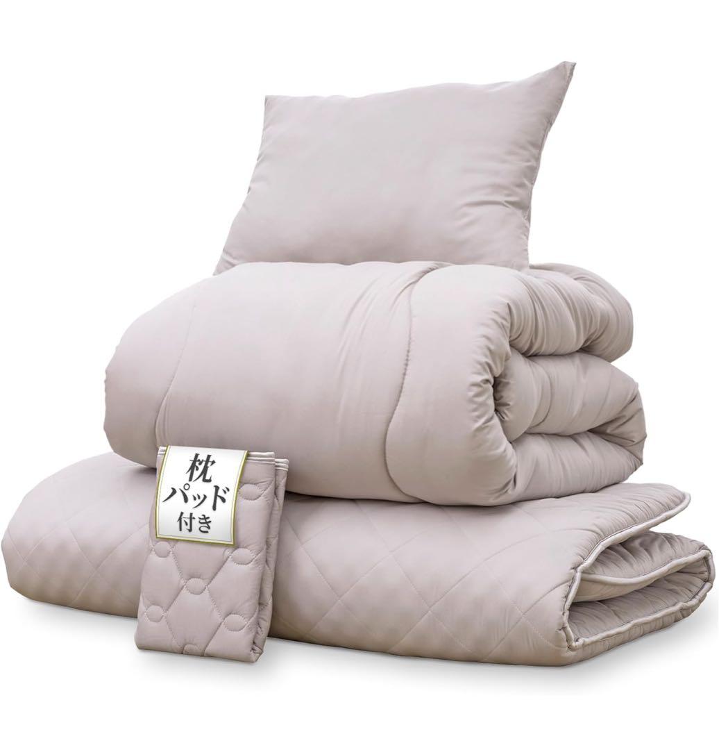 GOKUMIN プレミアム布団4点セット 15,000円で購入、未使用品