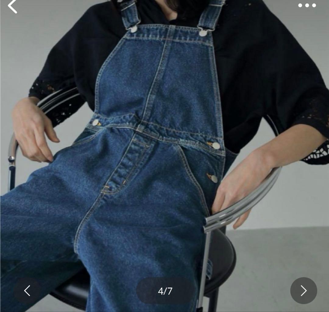 anuke Denim Overall アンヌーク デニムオーバーオール36